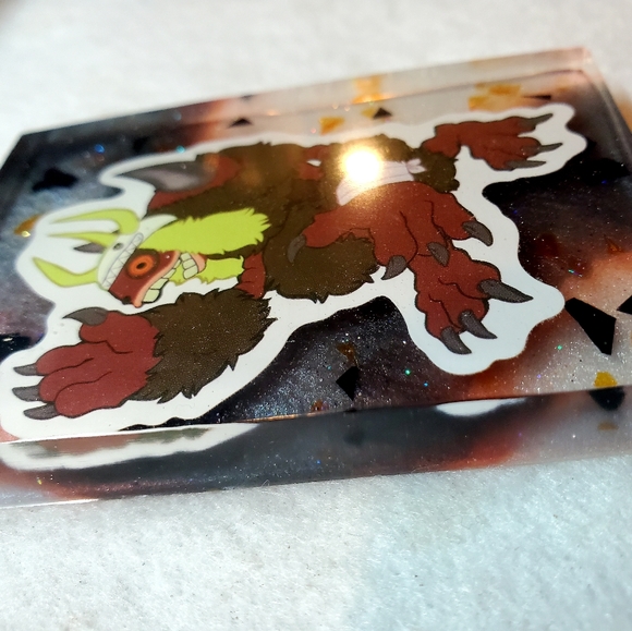 Digimon Windigomon Handmade Keychain or Fridge Magnet "Your Choice" - Picture 5 of 8